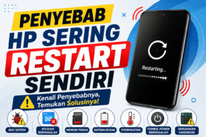 Penyebab HP Sering Restart Sendiri