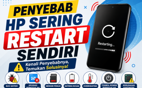Penyebab HP Sering Restart Sendiri