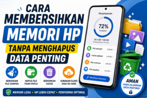 Cara Membersihkan Memori HP Tanpa Menghapus Data Penting
