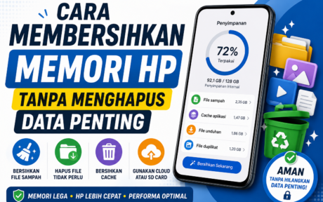 Cara Membersihkan Memori HP Tanpa Menghapus Data Penting