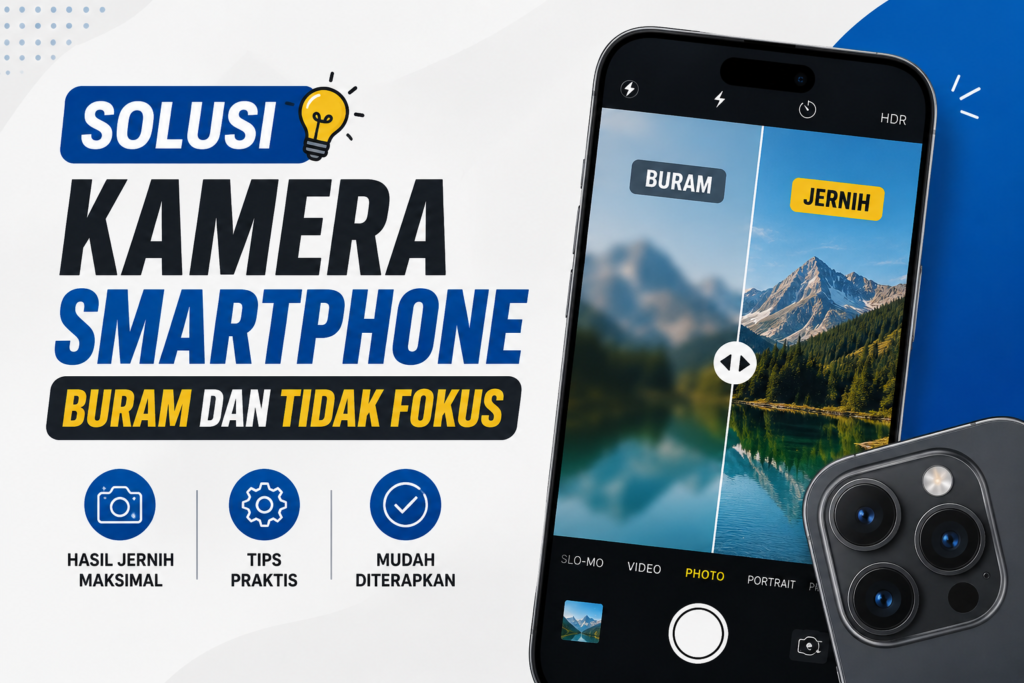 Solusi Kamera Smartphone Buram Dan Tidak Fokus