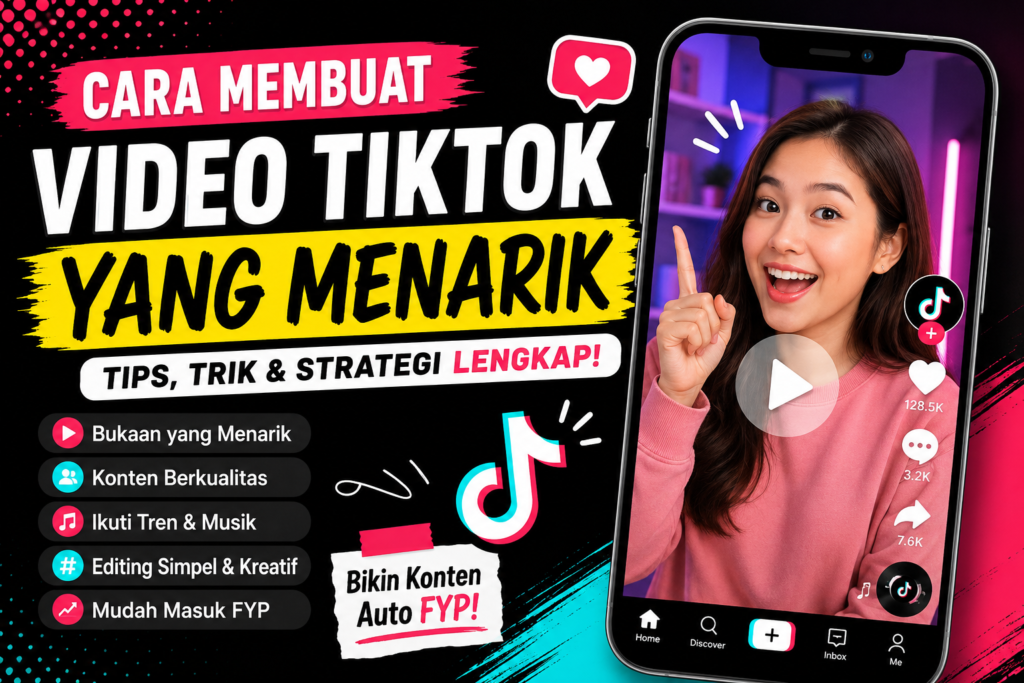 cara membuat video tiktok yang menarik