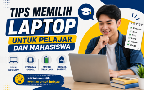 Tips Memilih Laptop untuk Pelajar dan Mahasiswa: Panduan Lengkap agar Tidak Salah Beli