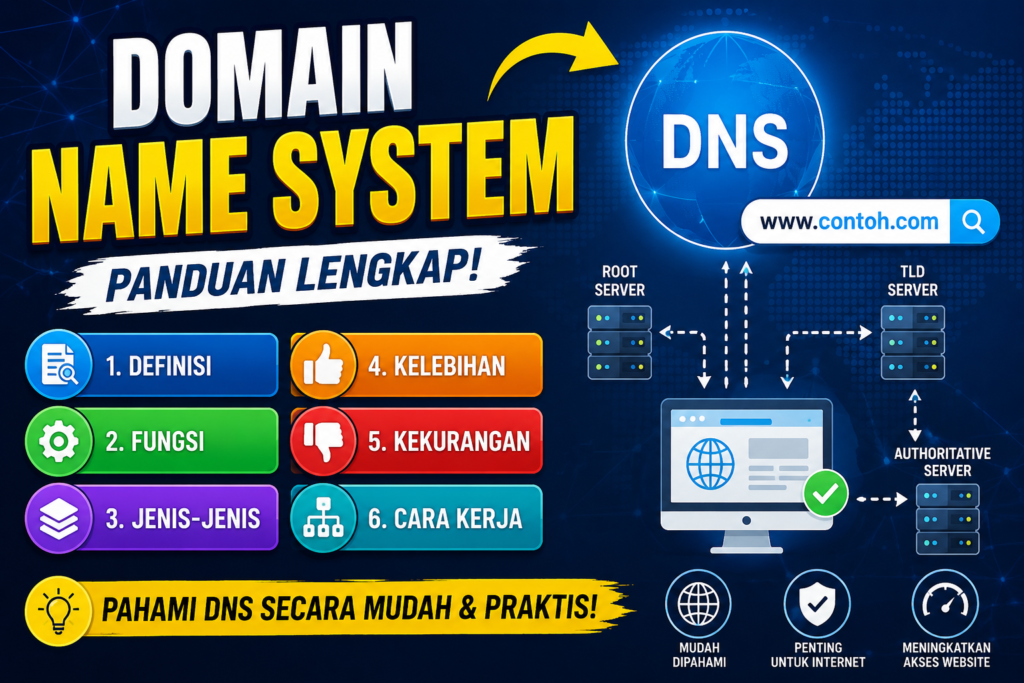 Definisi, Fungsi, Jenis-jenis, Kelebihan, Kekurangan & Cara Kerja