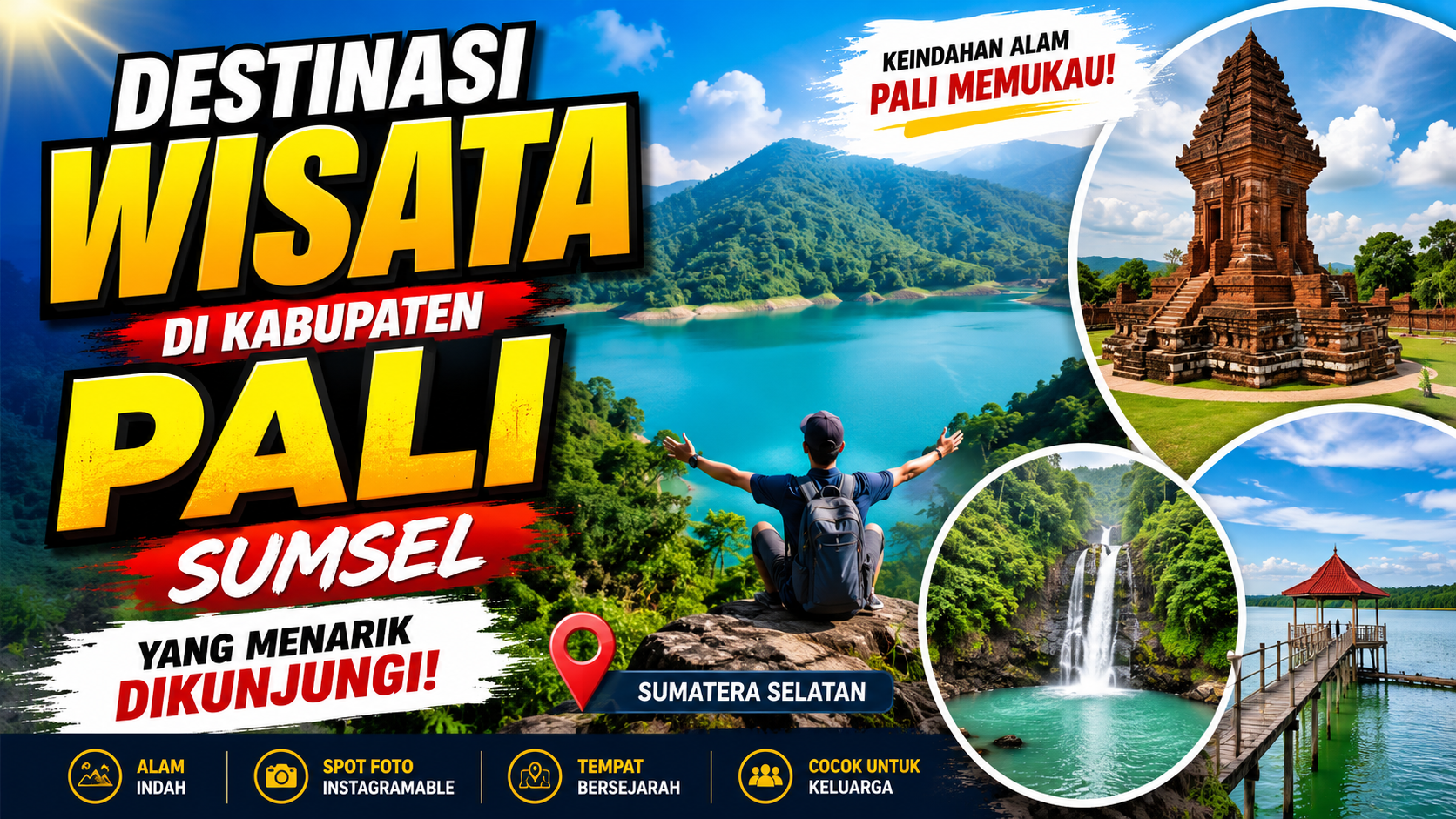 wisata Kabupaten PALI, tempat wisata Penukal Abab Lematang Ilir, wisata PALI, tempat wisata di PALI Sumatera Selatan
