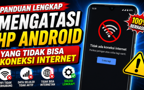 Cara Mudah Mengatasi HP Android Yang Tidak Bisa Koneksi Internet