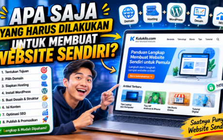 Apa Saja yang Harus Dilakukan untuk Membuat Website Sendiri?