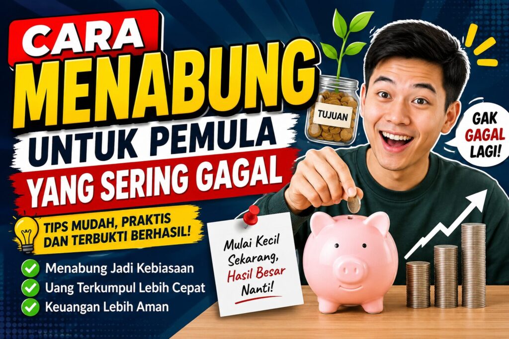 Cara Menabung untuk Pemula yang Sering Gagal, Dijamin Lebih Mudah dan Konsisten