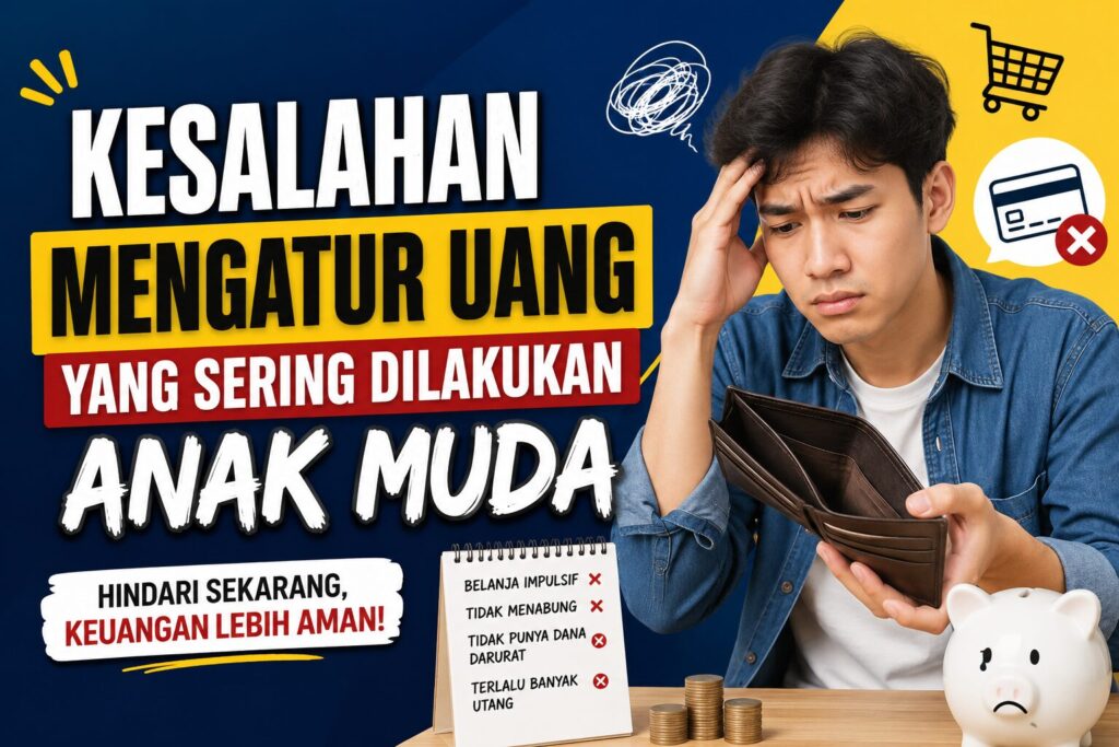 Kesalahan Mengatur Uang yang Sering Dilakukan Anak Muda