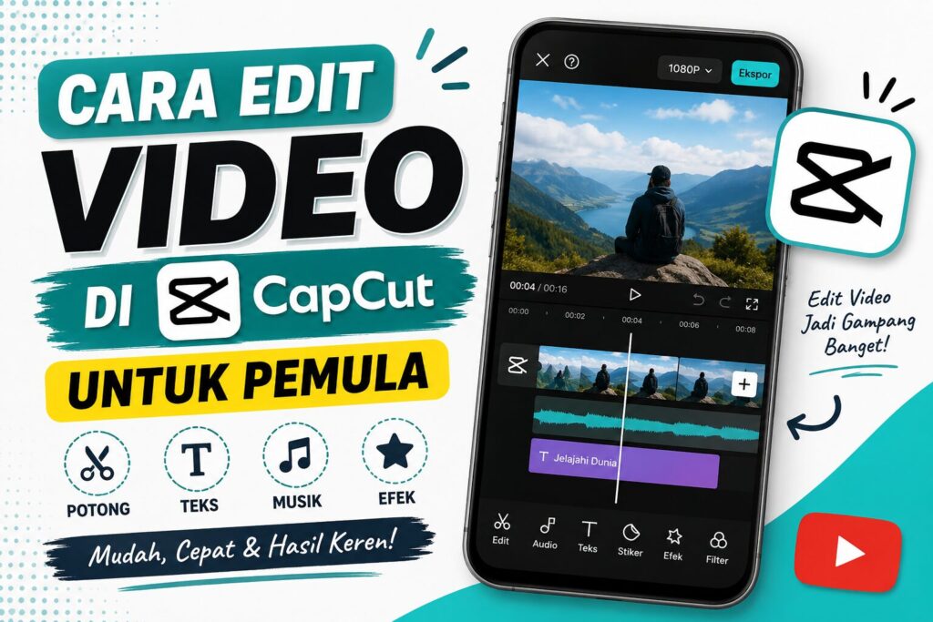 Cara Edit Video di CapCut untuk Pemula: Panduan Lengkap dan Mudah Dipahami