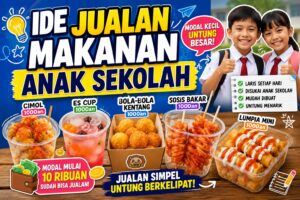 Ide Jualan Makanan Modal Kecilan Harga 1000an yang Laris dan Menguntungkan