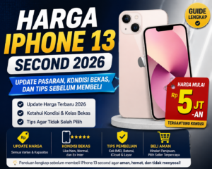 harga iPhone 13 second 2026